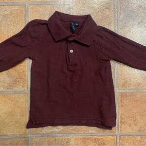 Kids Maroon Polo Shirt